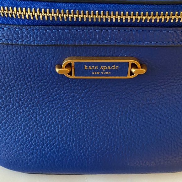 Kate Spade Blue Leather Belt Bag - Picture 2 of 8
